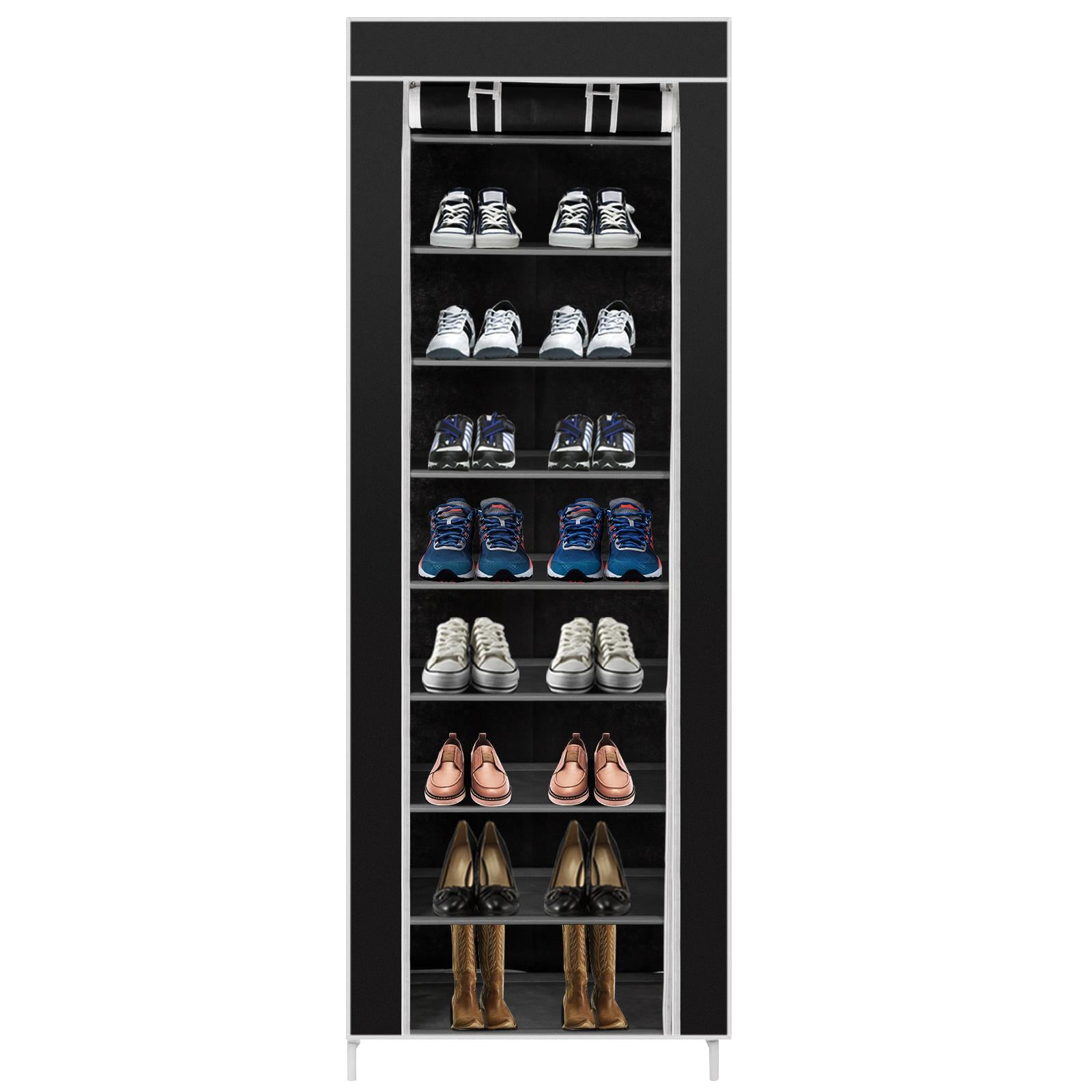 Ktaxon Portable Shoe Rack Shelf Storage Closet Organizer Cabinet