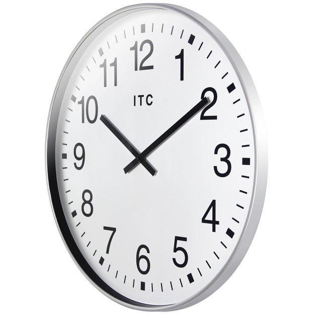 Profuse Business Clock Silver Infinity Instruments