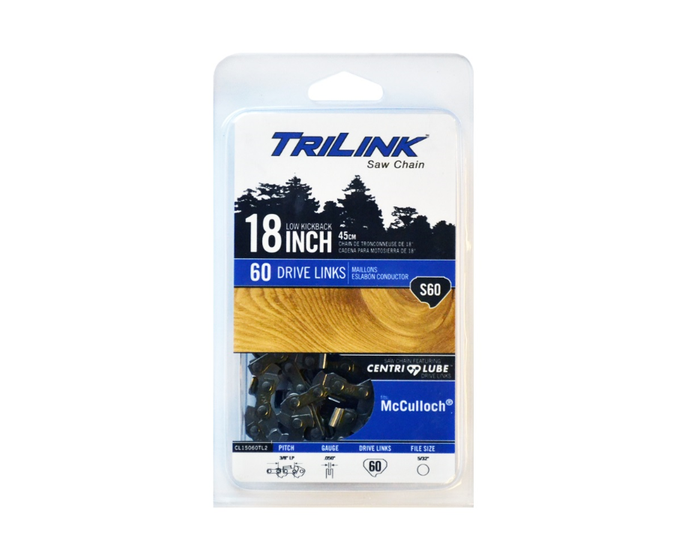 TriLink Saw Chain 18 inch Chain w/ 60 Drive Links CL15060TL2