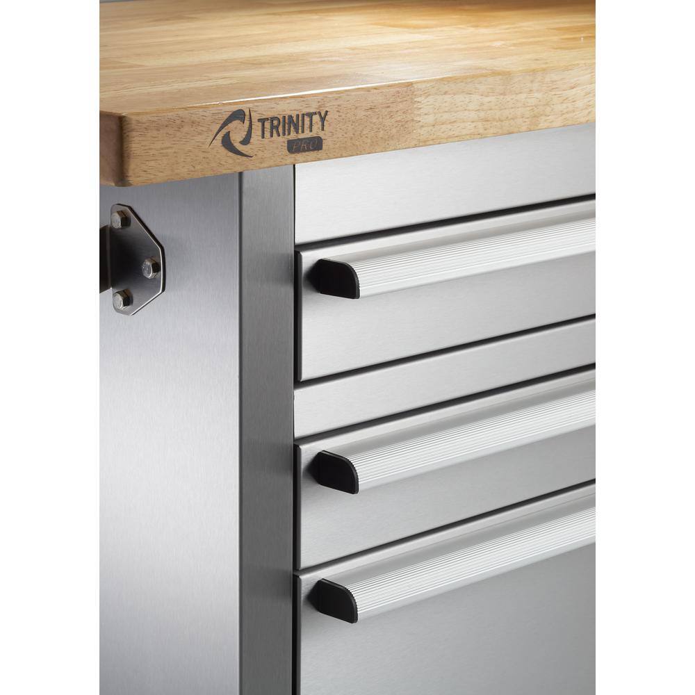 TRINITY PRO 6 ft. 12-Drawer Workbench with Storage TLSF-7209