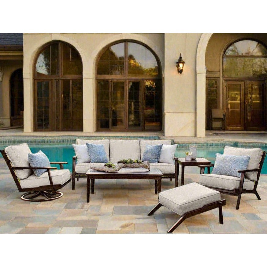 Coronado 3pc Outdoor Swivel Seating Set