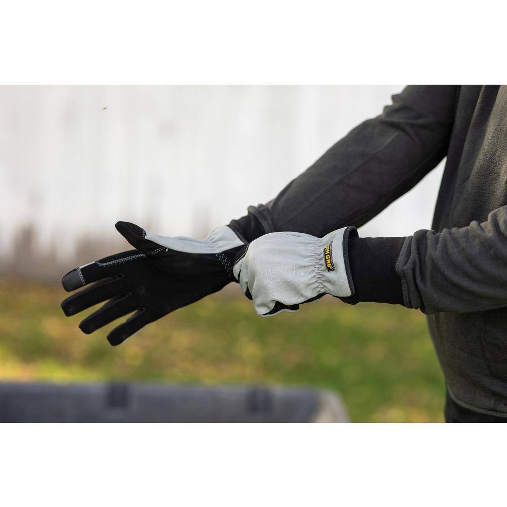 FIRM GRIP Large Duck Canvas Utility Glove 63827-010