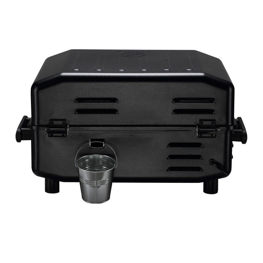 Z GRILLS 202 sq. in. Portable Pellet Grill & Electric Smoker Camping BBQ Combo with Auto Temperature Control in Black ZPG 200A