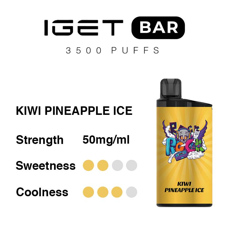 Kiwi Pineapple Ice – IGET Bar 3500 Puffs