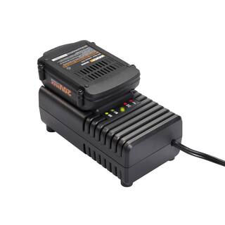 Worx POWER SHARE 18-Volt20-Volt Li-ion 1-Hour Charger Vehicle Charger WA3764