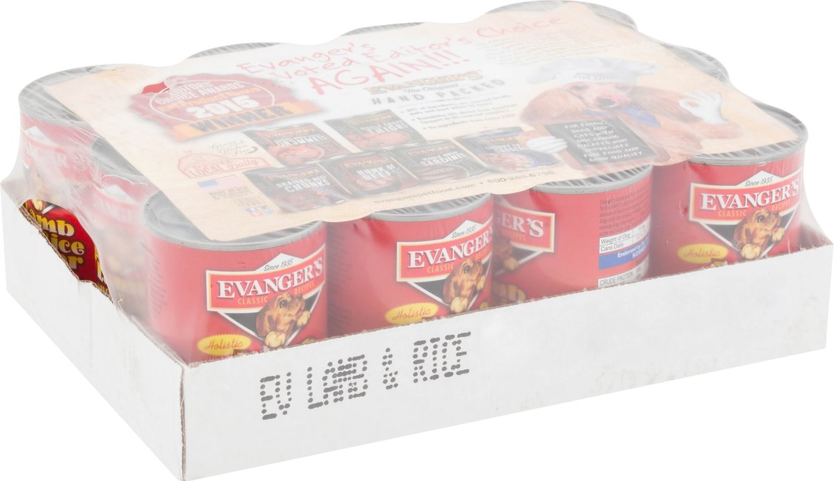 Evanger's Classic Recipes Lamb and Rice Dinner Canned Dog Food