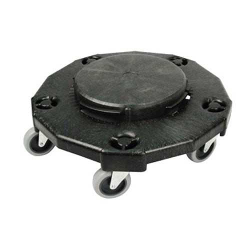 Winco DLR-2 Extra Heavy-Duty Round Trash Can Dolly