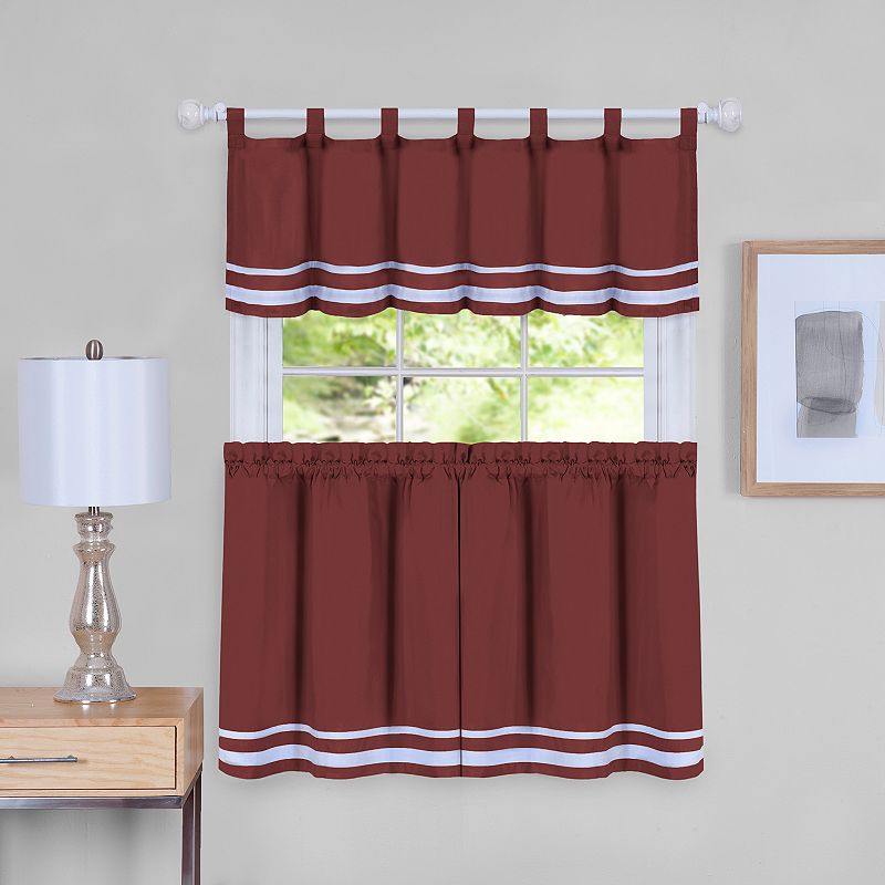 Achim Dakota Tier Pair and Valance Set