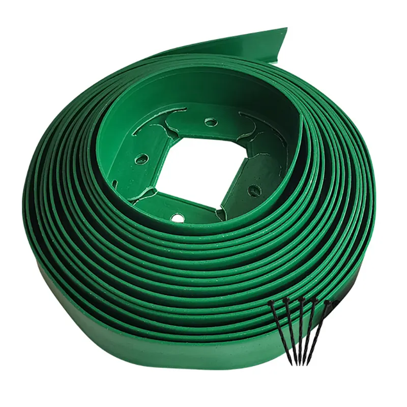 JNZ Quick Supply L Shape Plastic Garden Edging Roll Easy To Use No dig Strong Lawn Edging For Sport Fence Farm Fence