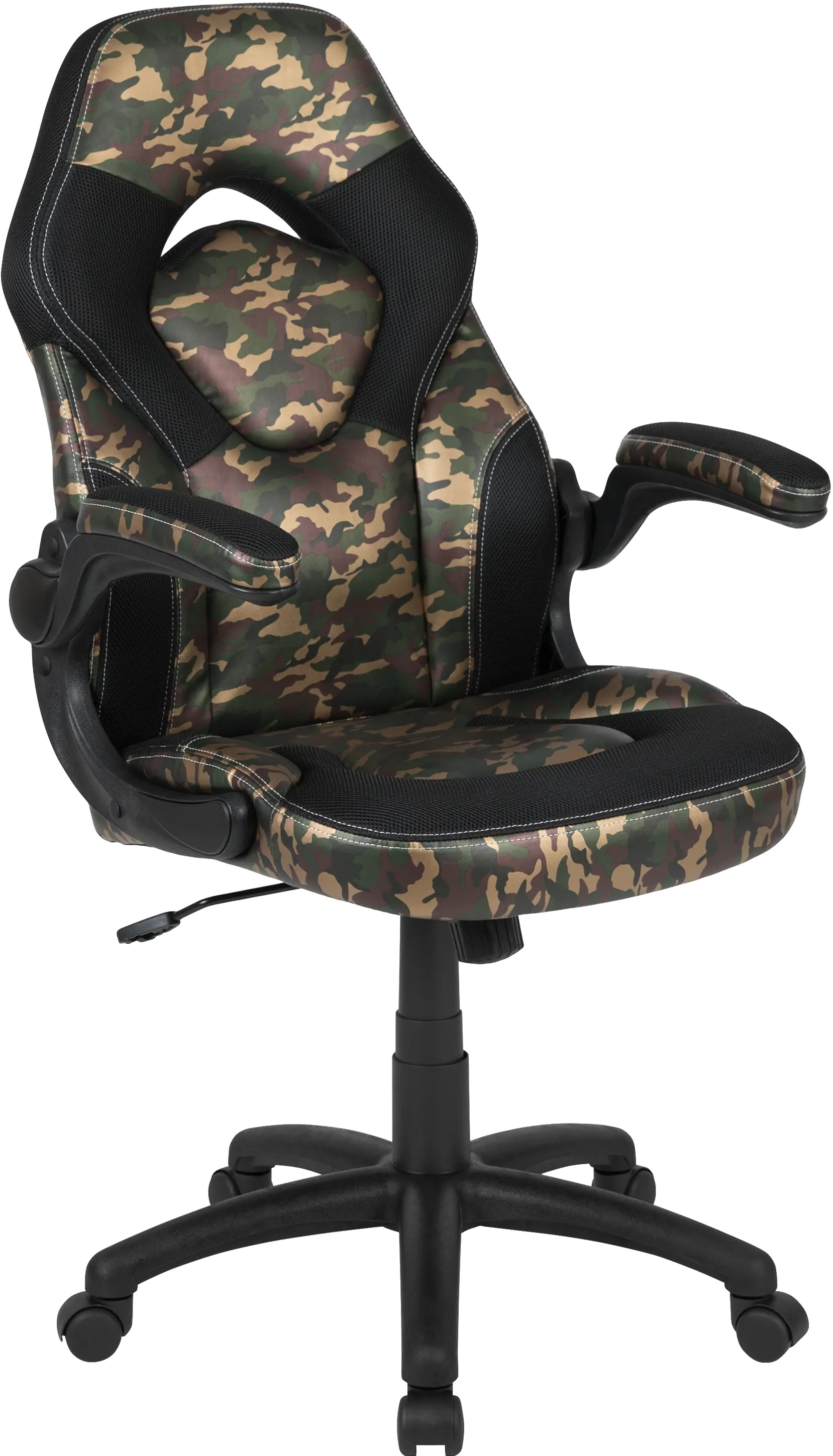 X10 Camouflage and Black Gaming Swivel Chair