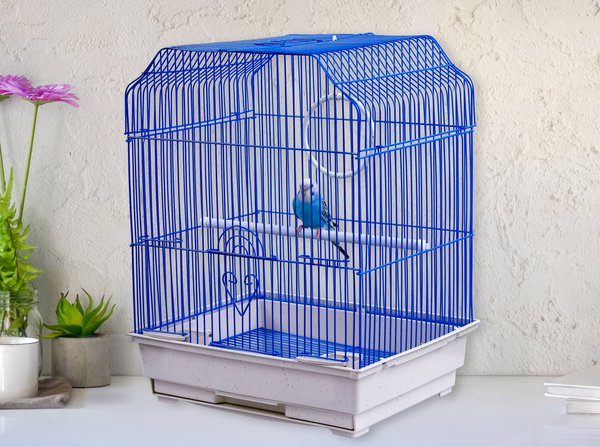 AandE Cage Company 17-in Ornate Top Bird Cage， Small