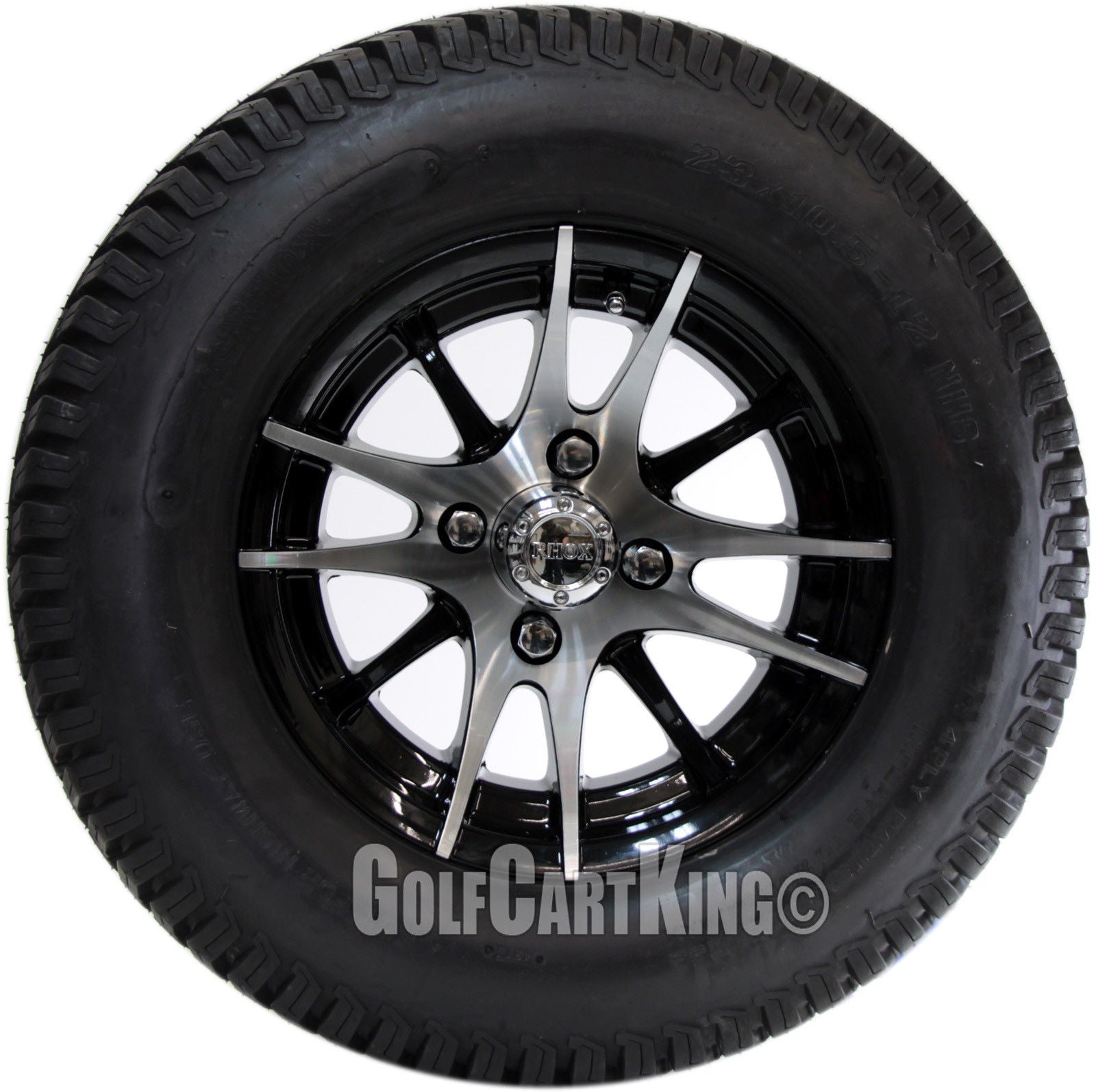 Golf Cart Wheels and Tires Combo - 12