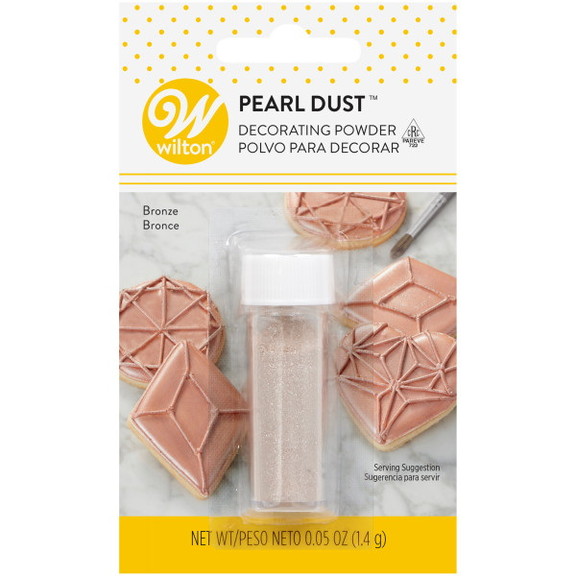 Wilton 703 1350 Bronze Pearl Dust  0.05 oz.