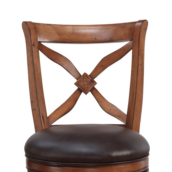 Copper Grove Sequoia 360-degree Swivel Extra Tall Bar Stool