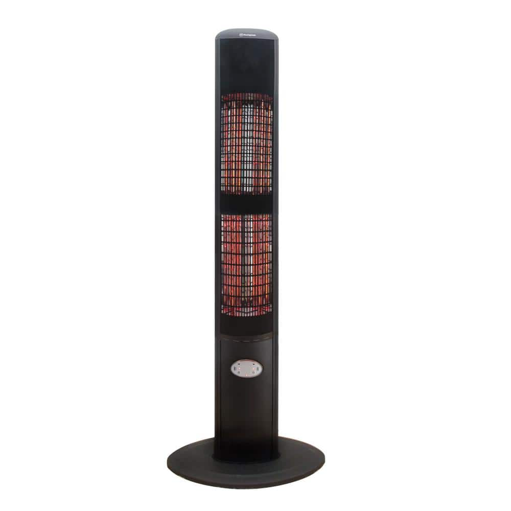 EnerG+ 1500-Watt Infrared Freestanding with Remote Electric Outdoor Heater HEA-965