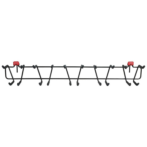 Rubbermaid Easy Installation 34 Inch Heavy Duty Garden Tool And Sport Storage Rack For Sheds Holds Up To 50 Pounds 5 Pack