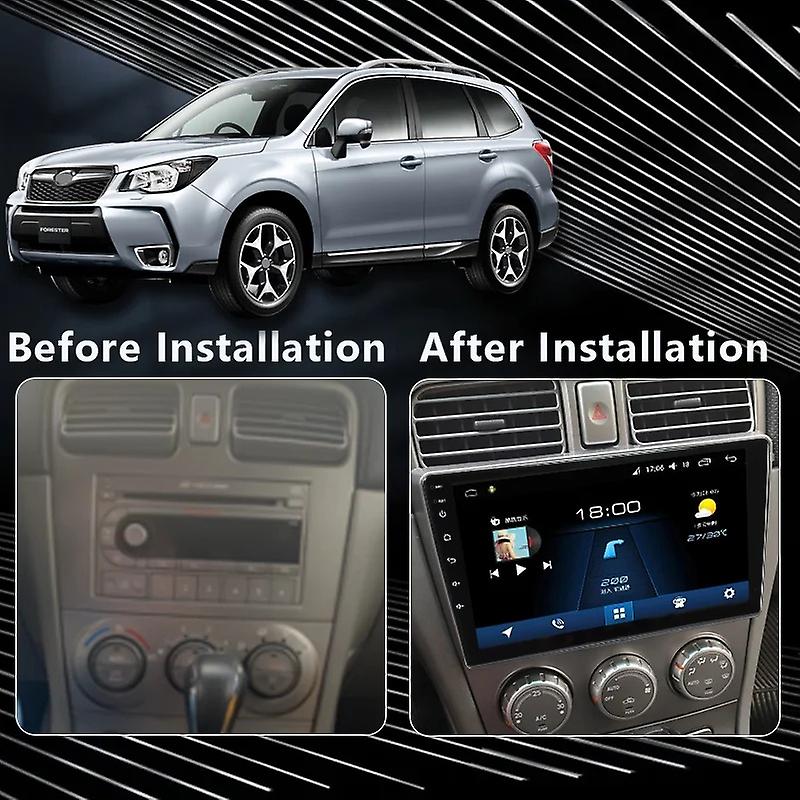 Carplay 2din Android Car Radio Multimedia Video Player For Subaru Forester SG 2002 - 2008 Navigation