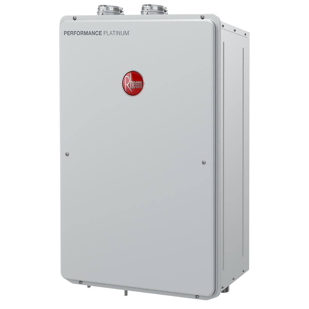 Rheem Performance Platinum 9.0 GPM Natural Gas High Efficiency Indoor Tankless Water Heater ECOH180DVLN-2