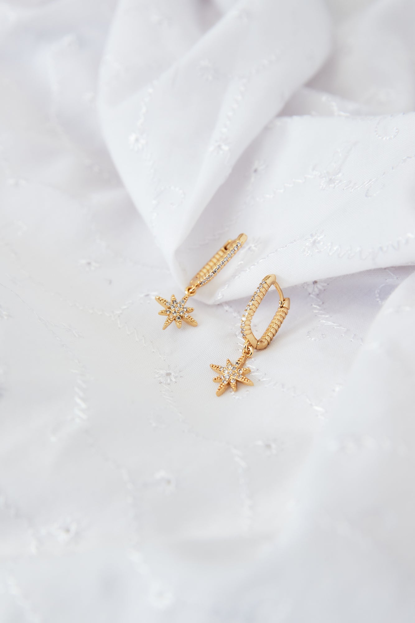 Sprinkle Sparkle Earrings Gold