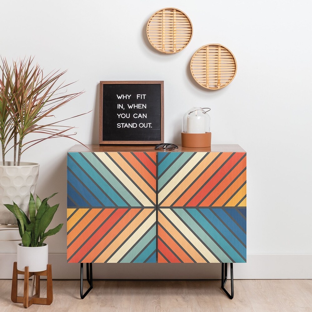 Celebration Angle' Made to Order Credenza Cabinet