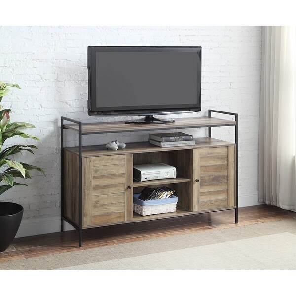 43 to 60 in Industrial Baina Wooden TV Stand TV Console with Multi-Storage TV Cabinet Entertainment Center