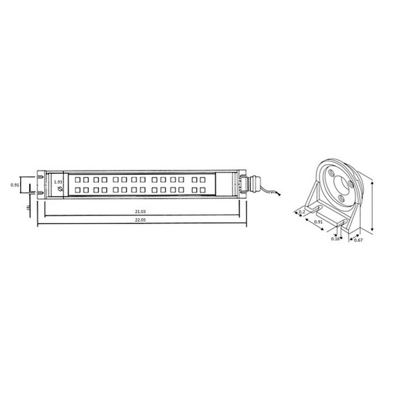 ABS Import Tools 11.2 WATT LED IP65 WATERPROOF MAC...