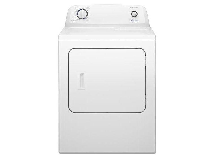 Amana 6.5 Cu. Ft. White Electric Dryer With Wrinkle Prevent Option