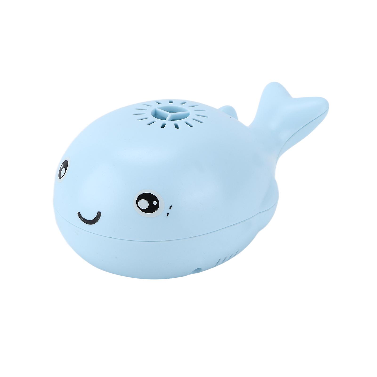 Whale Bath Toy Cute Usb Charging Portable Whales Toys Floating Ball For Children Giftblue