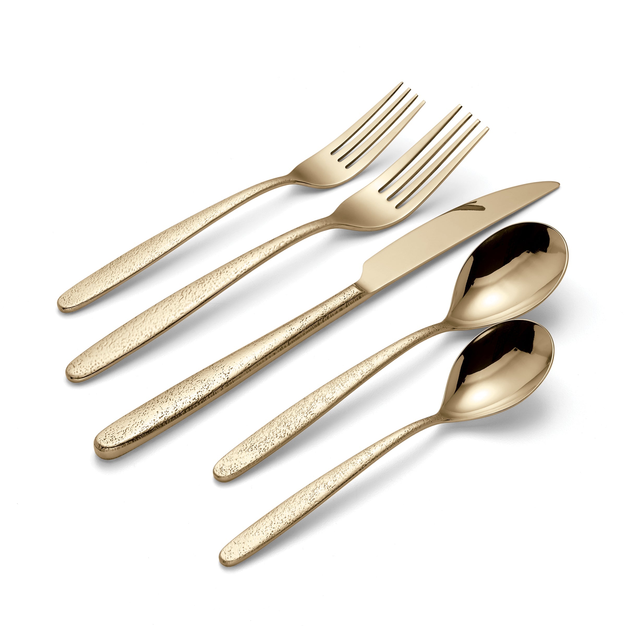 Storm Champagne 20 Piece Everyday Flatware Set