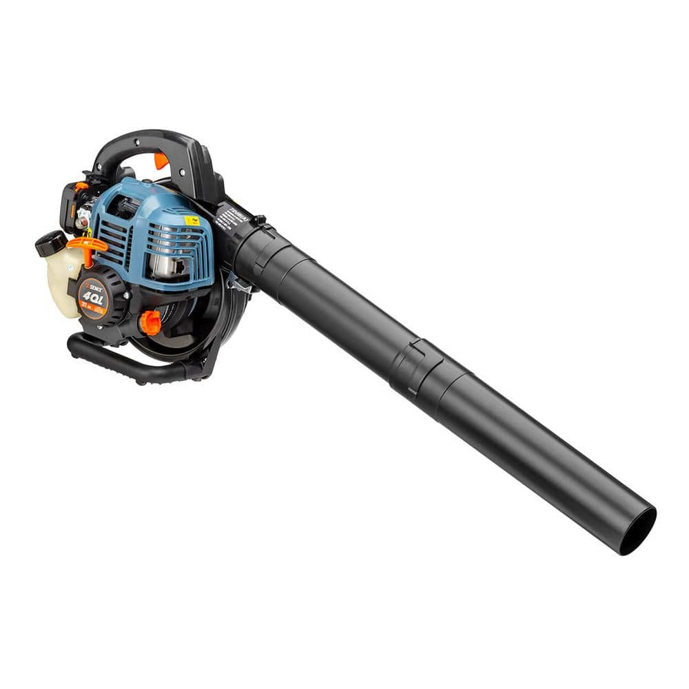 Senix 127 MPH 550 CFM 31 cc Gas 4Cycle Handheld Leaf BlowerVacuumMulcher