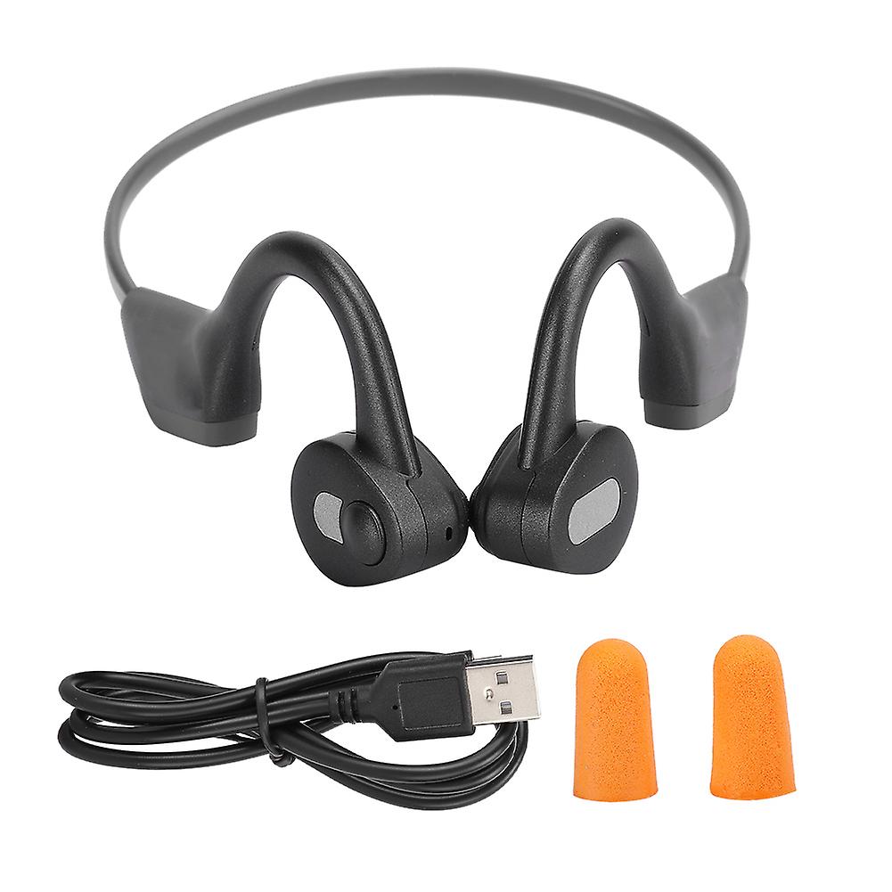 Wireless Bone Conduction Binaural Stereo Waterproof Sports Bluetooth5.0 Headset Earphone