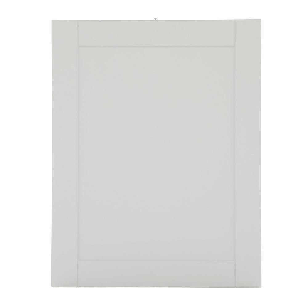 Hampton Bay Shaker 23 in. W x 29.50 in. H Base Cabinet Decorative End Panel in Dove Gray KAEP2430-SDV