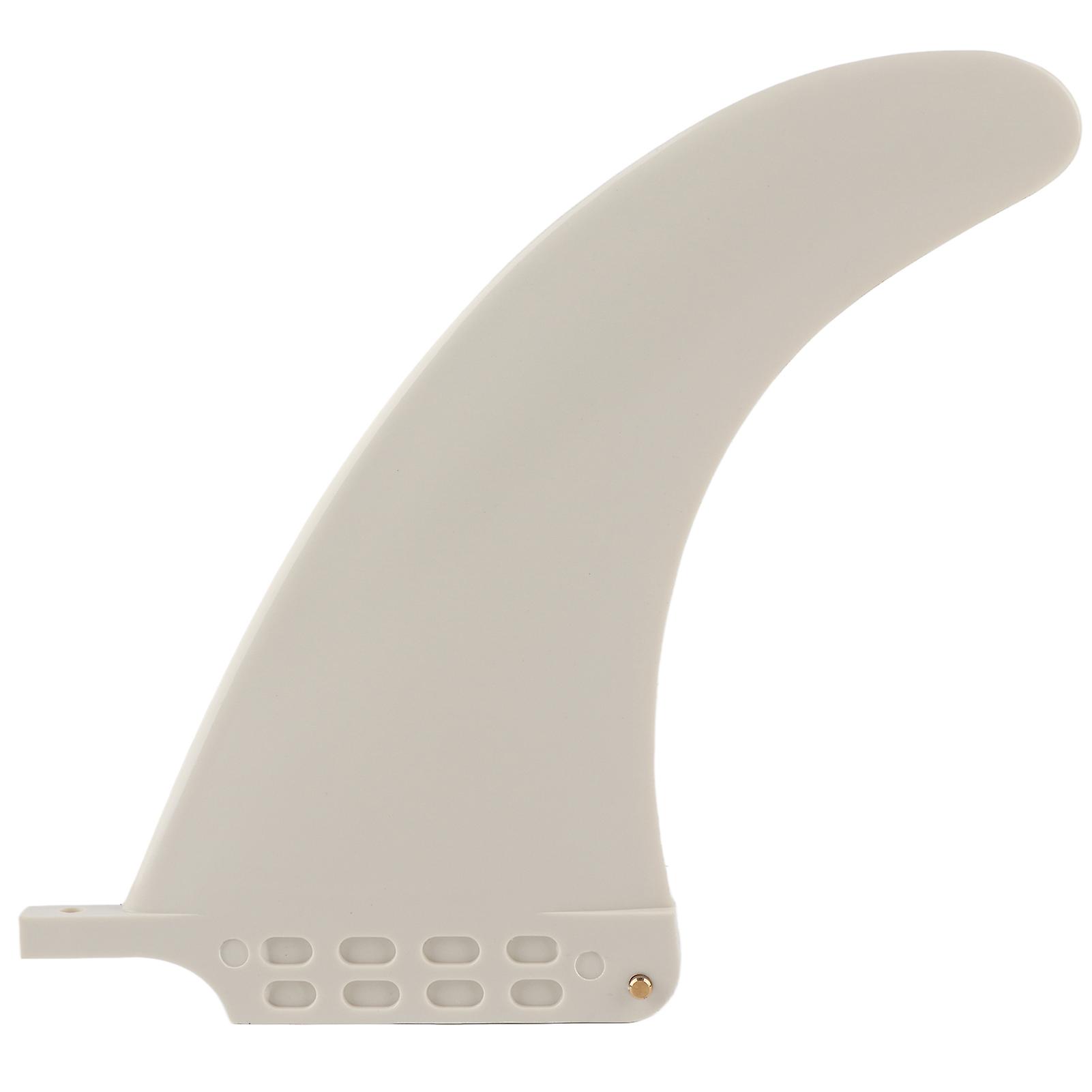 6.5inch Portable Nylon Fibre Surfboard Surf Fin Surfing Accessory Replacement Whitewhite 6.5inch