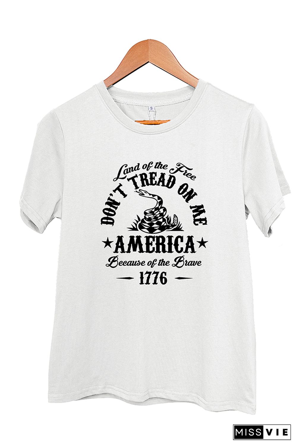 Dont' Tread On Me Graphic T-Shirt Wholesale