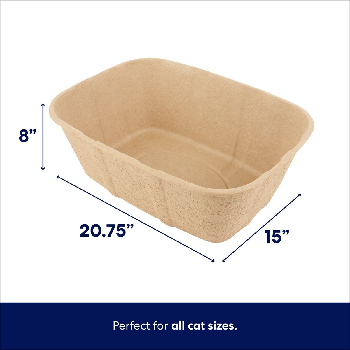 Frisco High-Sided Disposable Cat Litter Box