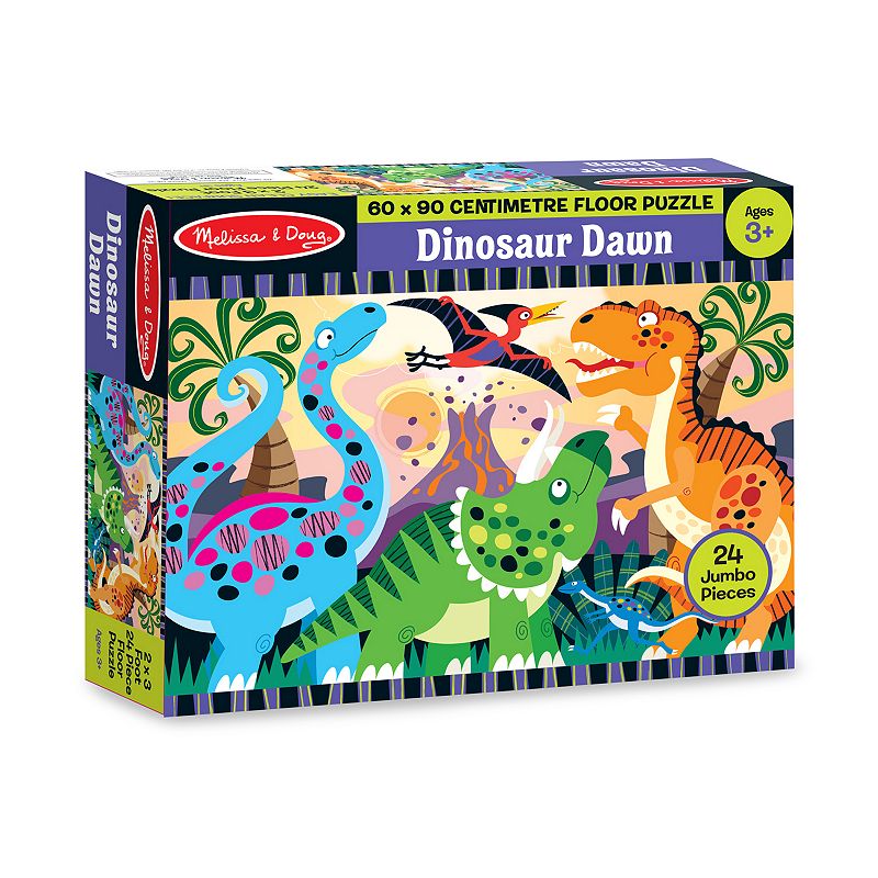 Melissa and Doug 24-pc. Dinosaur Dawn Floor Puzzle