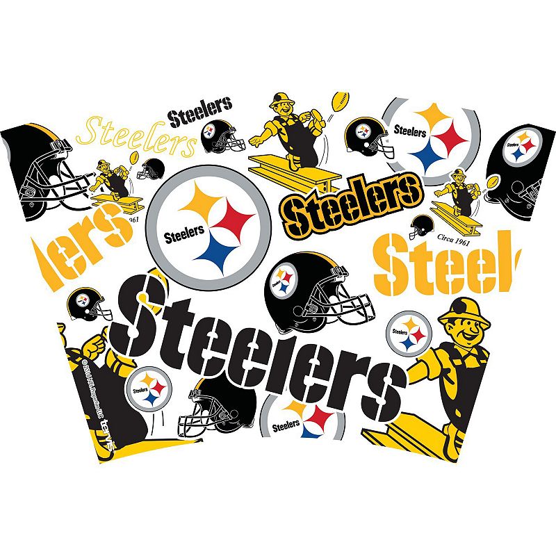 Tervis  Pittsburgh Steelers NFL 2 Pack Allover and Emblem