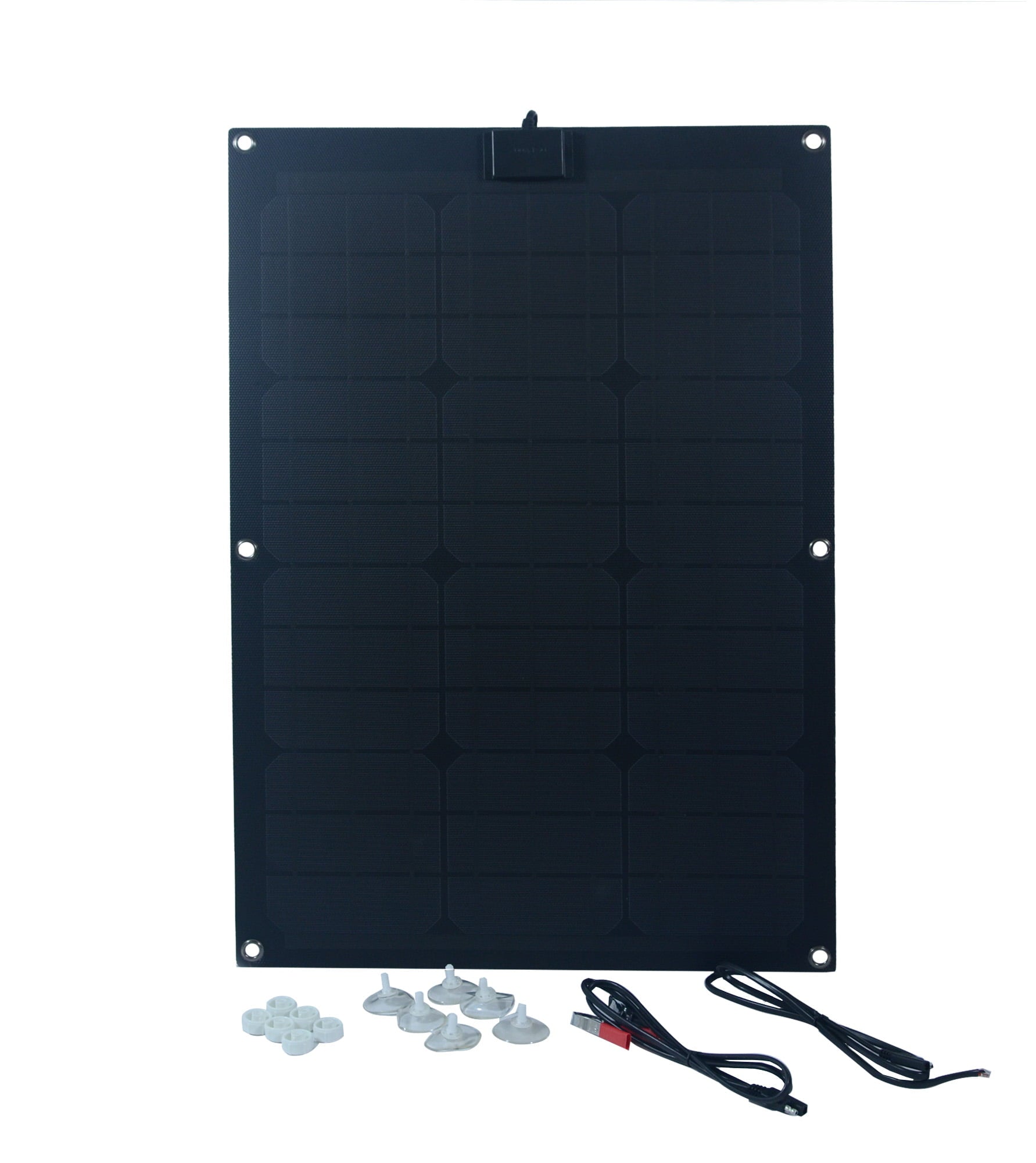 Nature Power (56703) 50 Watt Semi Flex Monocrystalline Solar Panel for 12 Volt Charging