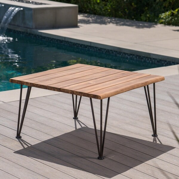 Patio Rustic Industrial Coffee Table