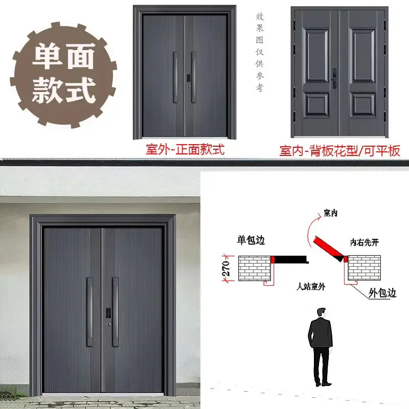 China Wholesaleamerican building supply doors portable building door china folding door