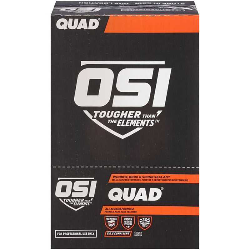 SEALANT QUADVOC WHT 10OZ