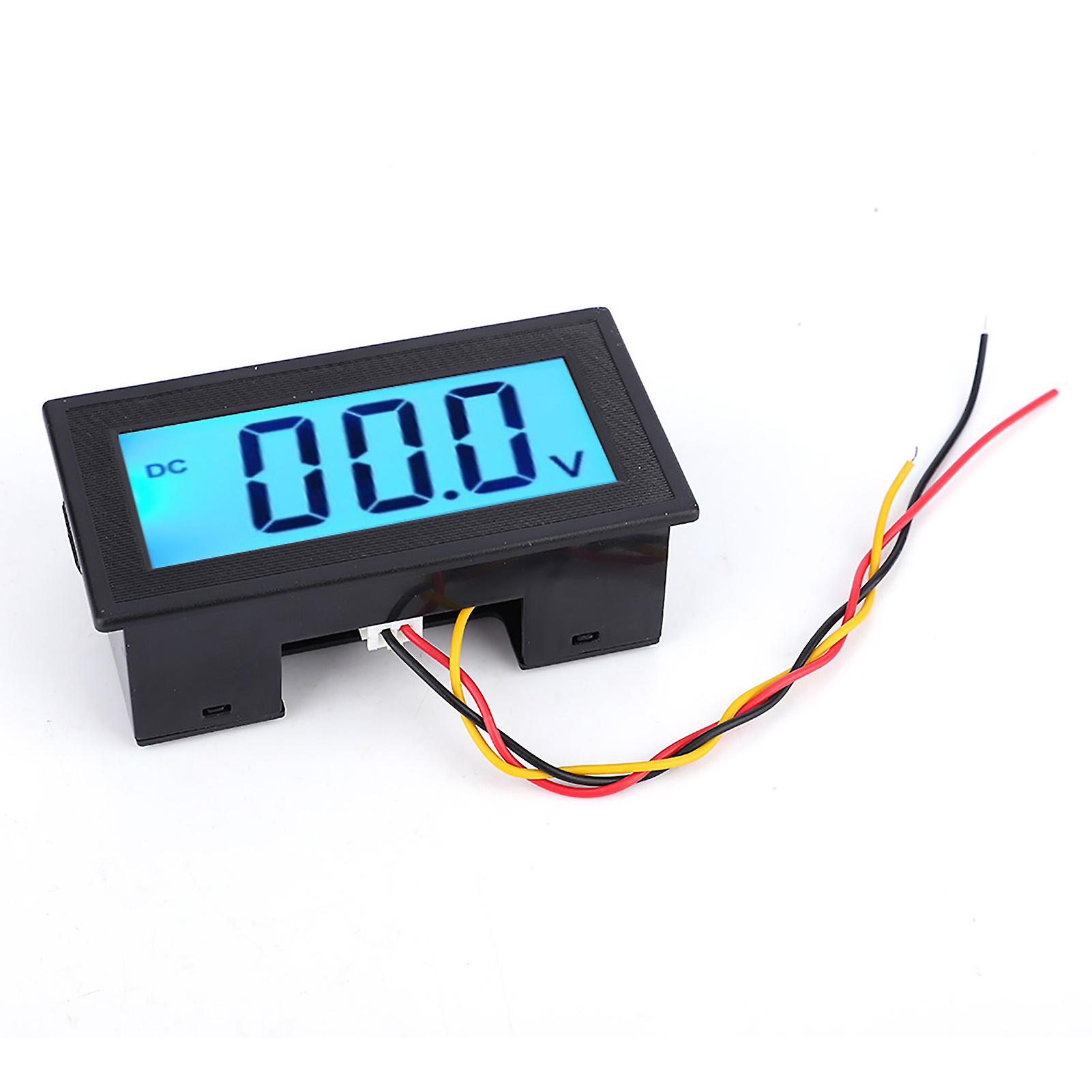 Yb5135db Lcd Digital Display Three Wire Voltage Meter Monitor Voltmeter