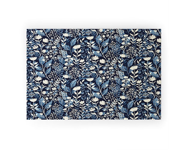 Avenie Moody Blooms Ditsy Welcome Mat Society6