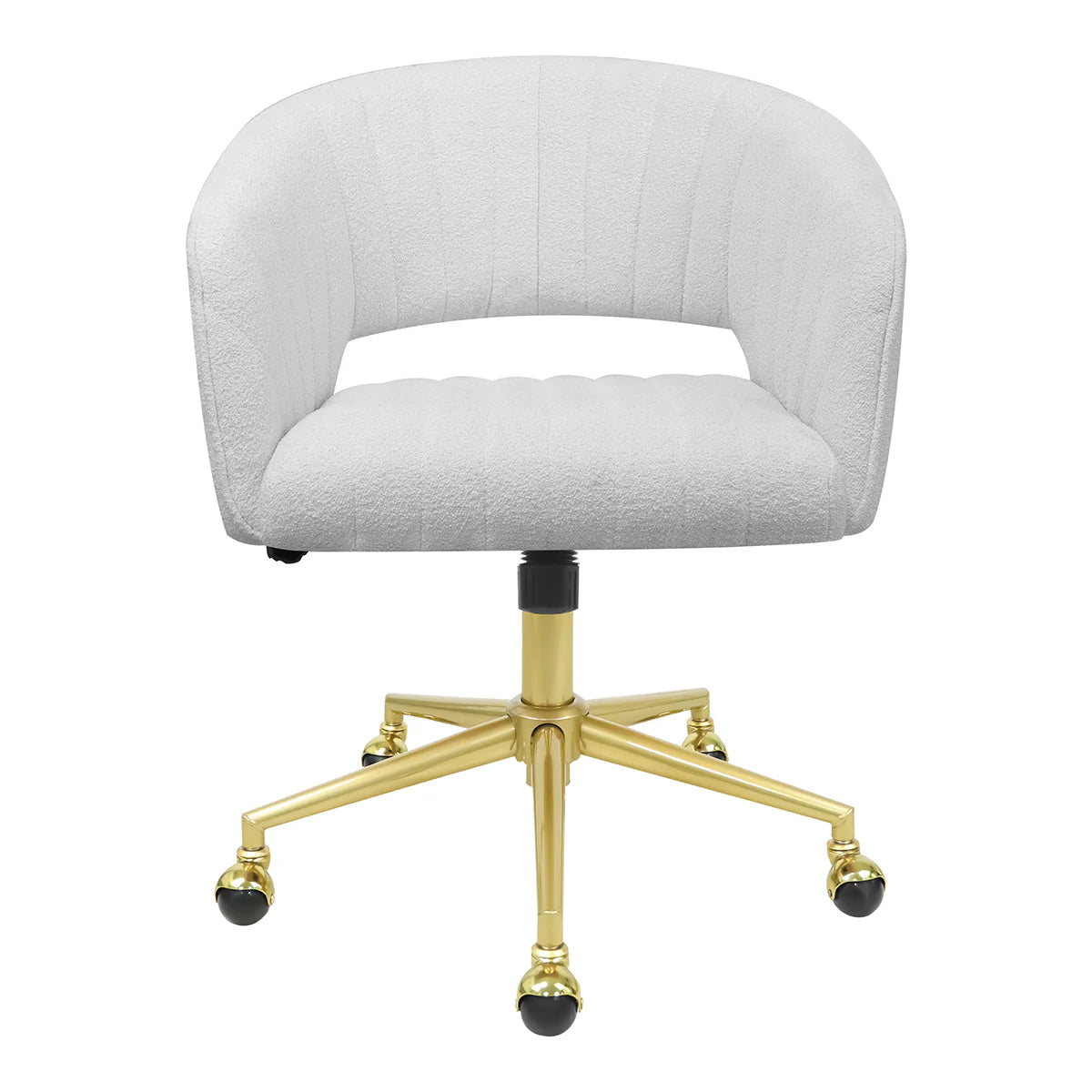 IVFC-IPS224-BOGRY | Caitlyn Swivel Vanity Chair