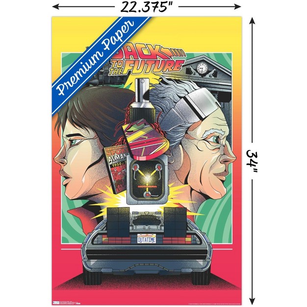 Trends International Back To The Future Icons Unframed Wall Poster Prints