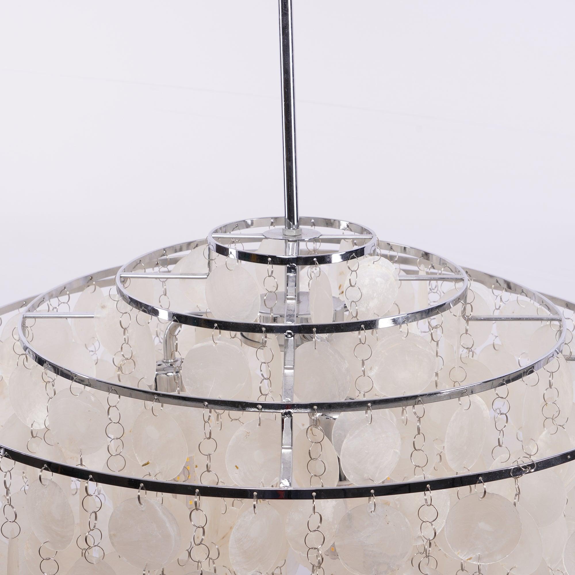 Round Shell Chandelier