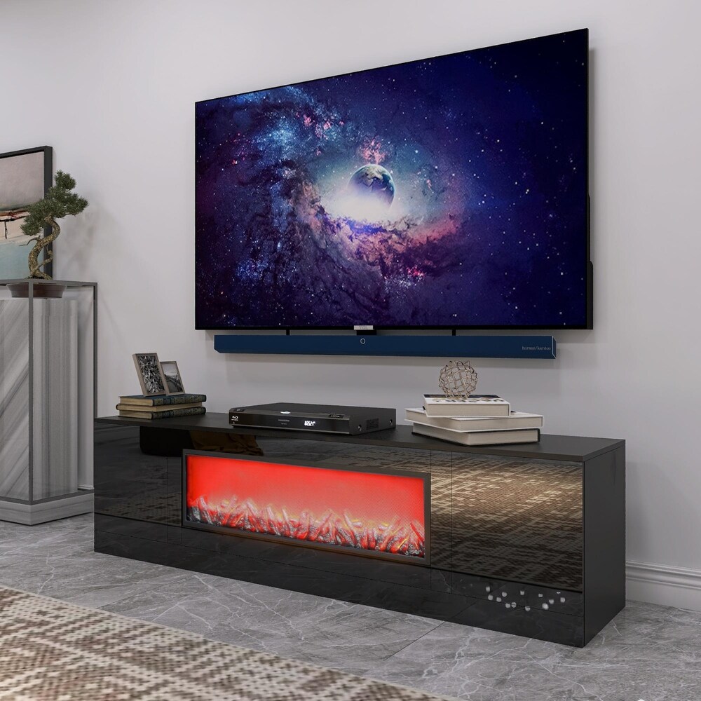 Fireplace TV Stand with 38\