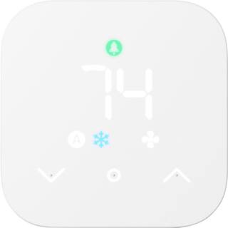 Amazon Smart Thermostat Programmable Wi-Fi Thermostat Works with Alexa White B08J4C8871