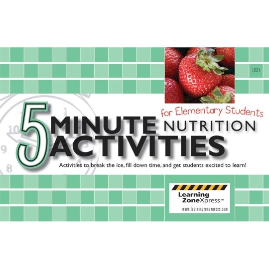 Learning Zone 5 Minute Nutritional Activities for ...