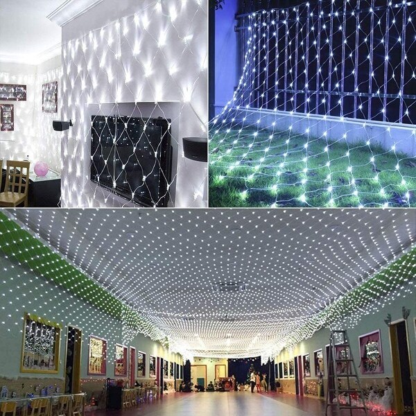 LED Net Grid String Light Decorate Garden Fairy Light， Christmas Light Shopping - The Best Deals on String Lights | 40787072